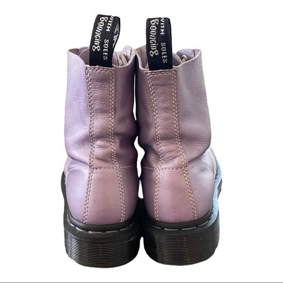 ๐ Dr. Martens 1460 Pascal Virginia Purple Combat Boots ๐ - Picture 15 of 16